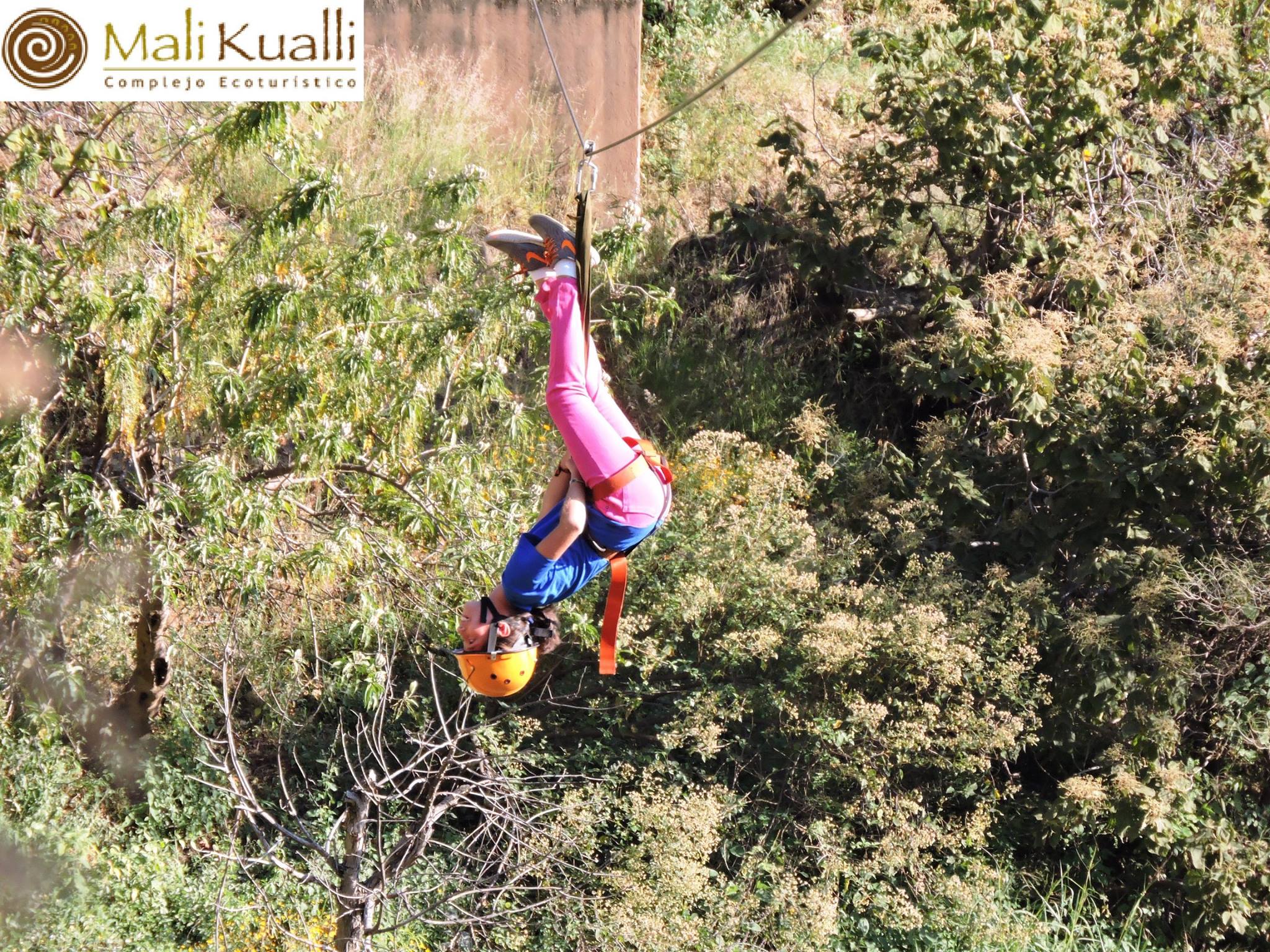 Tirolesa en Malinalco