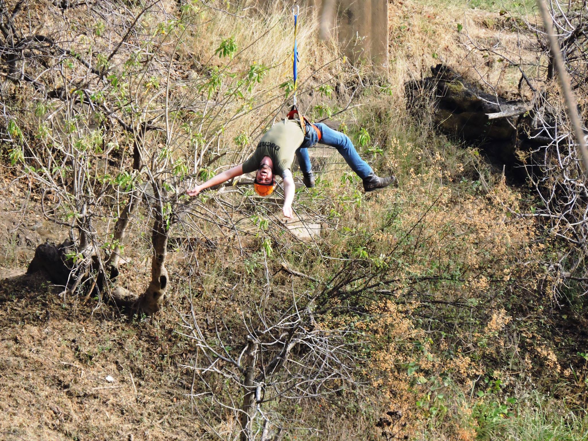 Tirolesa en Malinalco